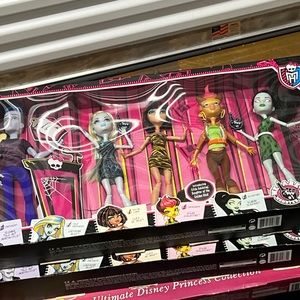 NEW Monster High student disembody council 5 doll set Sloman